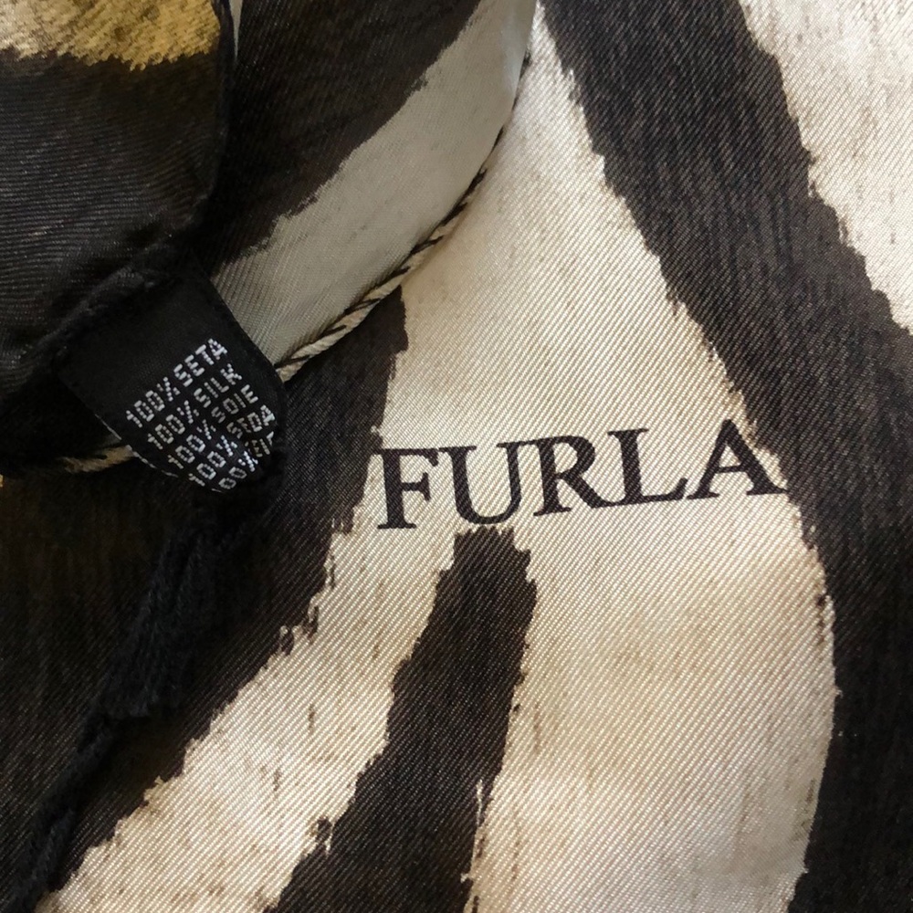 Authentic Furla Silk Scarf